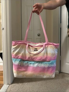 Steve Madden Pastel Tie-Dye Tote Bag